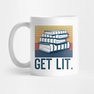 Writer Get Lit Writing Novel Book Mug